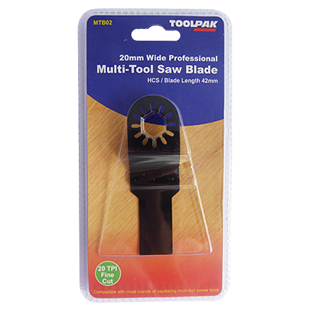 Multi-Tool Blade 20mm 20TPI Wide Toolpak 